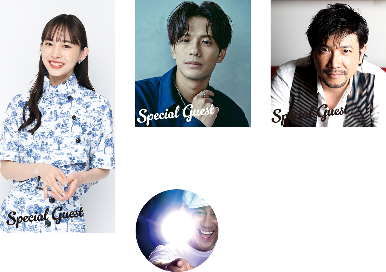 井桁 弘恵/日鉄興和不動産CMキャラクター、森崎 ウィン/俳優・アーティスト、別所 哲也/俳優・「ショートショート フィルムフェスティバル&アジア」代表、DJ JOHN/オープニングセレモニーMC