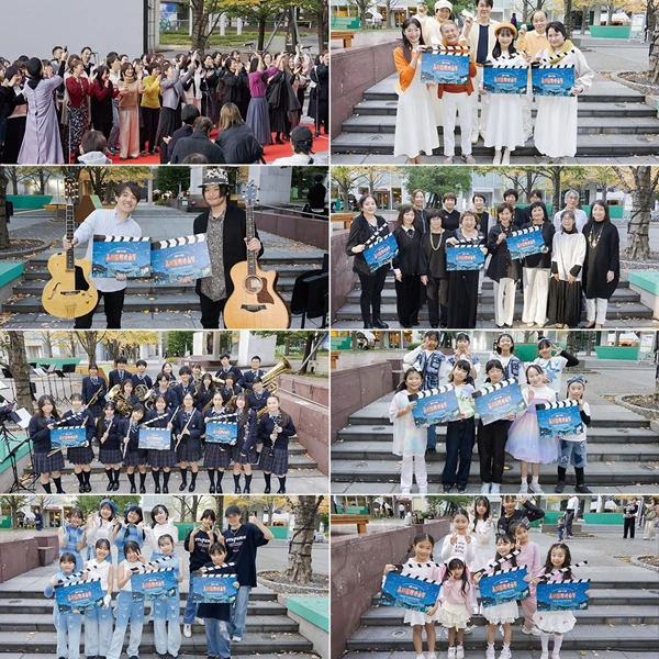 地元の学生部活動・団体・サークルによるステージパフォーマンス